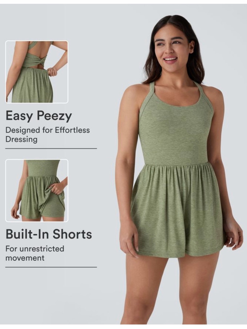 Halara Easy Peezy Romper